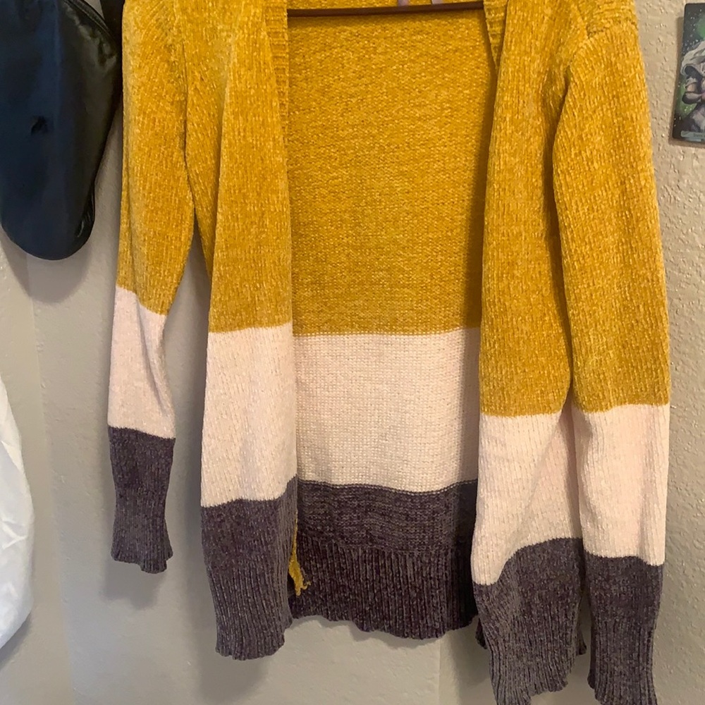 Striped cardigan